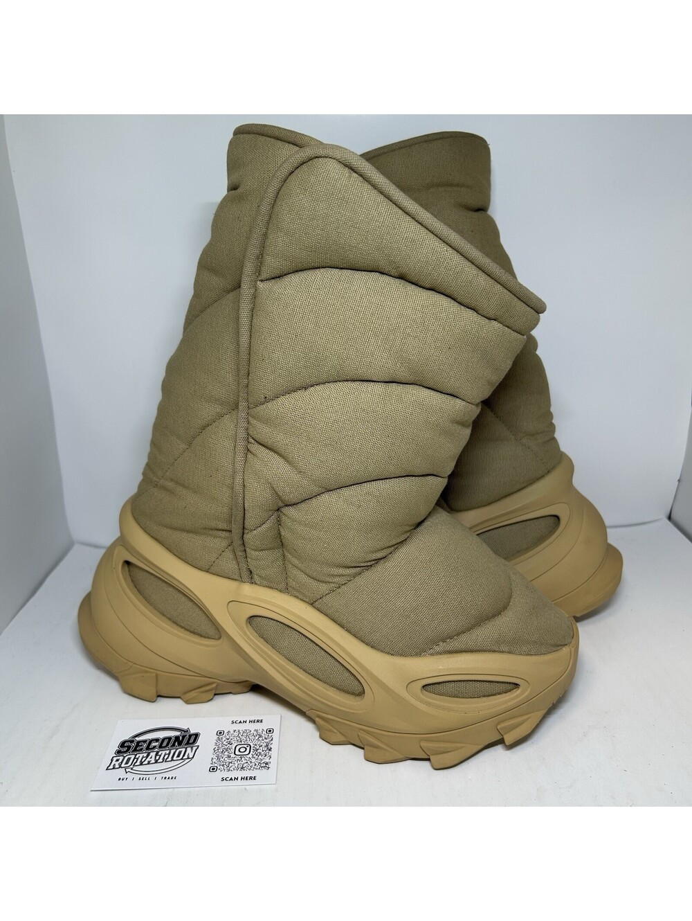 Adidas Yeezy NSLTD Boot Khaki - Size 7 - (GX0054)